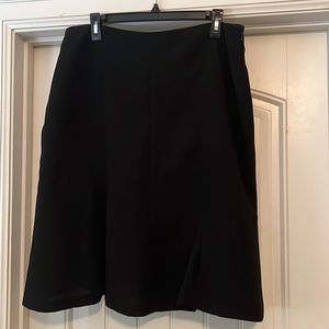 Black Jones Wear fit and flare career skirt